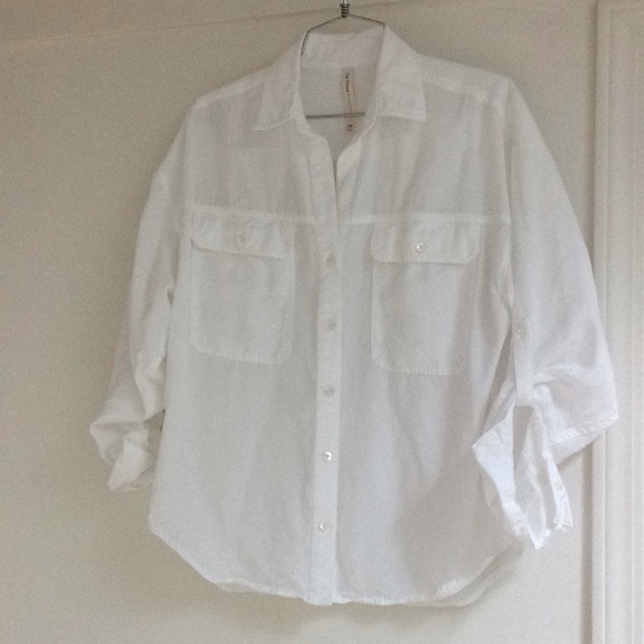ARITZIA | Group Babaton Utility Button Up Shirt - Picture 3 of 14